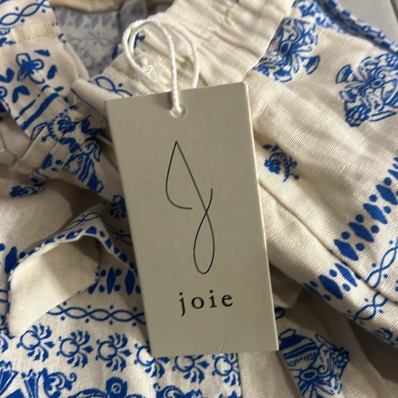 NWT Joie Linen Wide Leg Cropped linen blend Pants size 10. - Picture 6 of 7